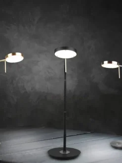 LED pöytävalaisin Monza mattamusta><noscript><img width=