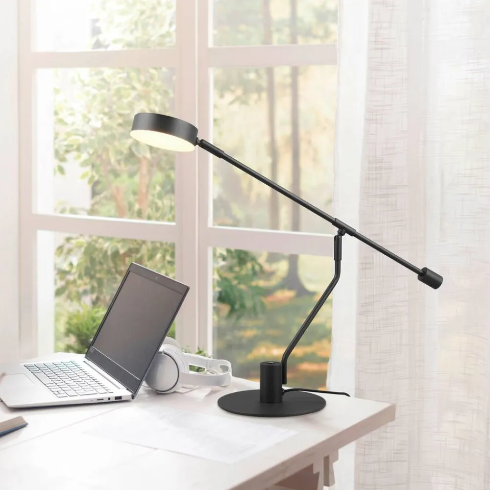 Trio Lighting Sisustusvalaisimet|LED pöytävalaisin Manduro mattamusta