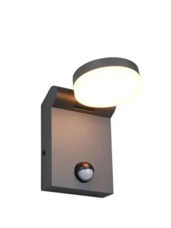 Trio Lighting Ulkovalaisimet|LED seinävalaisin Adour antrasiitti liiketunni