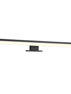 Trio Lighting Sisustusvalaisimet|LED seinävalaisin Lino H2O 60 cm mattamusta