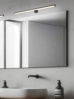 Trio Lighting Sisustusvalaisimet|LED seinävalaisin Lino H2O 60 cm mattamusta