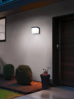 LED seinävalaisin Yangtze antrasiitti><noscript><img width=