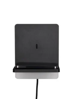 Trio Lighting Sisustusvalaisimet|LED seinävalaisin Fairfield mattamusta latausa