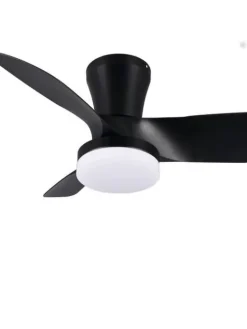 LED tuuletinkattovalaisin Randers mattamusta><noscript><img width=