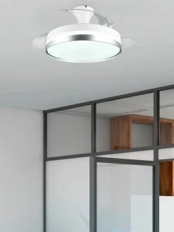 LED tuuletinkattovalaisin Lindberg titaani sta><noscript><img width=