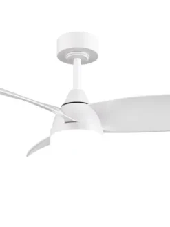 Trio Lighting Sisustusvalaisimet|LED tuuletinkattovalaisin Helsinki mattavalkoi