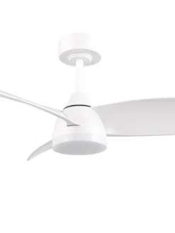 Trio Lighting Sisustusvalaisimet|LED tuuletinkattovalaisin Helsinki mattavalkoi