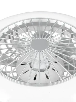 Trio Lighting Sisustusvalaisimet|LED tuuletinkattovalaisin Stralsund harmaa sta