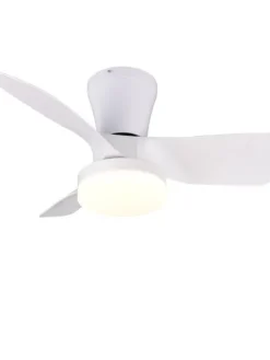 LED tuuletinkattovalaisin Randers mattavalkoin>Trio Lighting Online