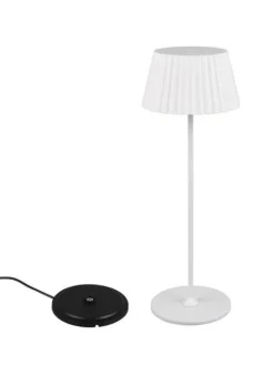 Trio Lighting Sisustusvalaisimet|LED ulkopöytävalaisin Suarez mattavalkoinen la