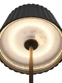Trio Lighting Sisustusvalaisimet|LED ulkopöytävalaisin Suarez mattamusta ladatt