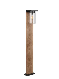 Trio Lighting Ulkovalaisimet|pylväsvalaisin Ardila 100 cm E27 puu/m.musta h