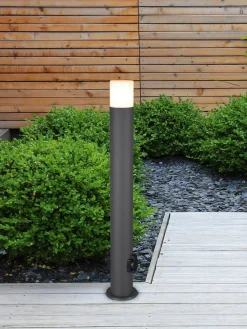 Trio Lighting Ulkovalaisimet|pylväsvalaisin Hoosic 80 cm E27 antrasiitti pi