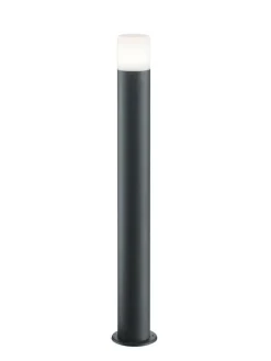pylväsvalaisin Hoosic 80cm E27 antrasiitti>Trio Lighting Best