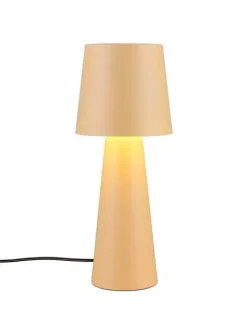 Trio Lighting Sisustusvalaisimet|pöytävalaisin Nubian E27 kellertävänruskea