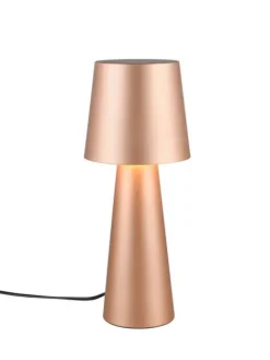 pöytävalaisin Nubian E27 kahvinruskea>Trio Lighting Online