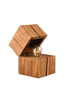 Trio Lighting Sisustusvalaisimet|pöytävalaisin Treasure E14 (sis.) puu