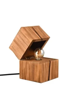 Trio Lighting Sisustusvalaisimet|pöytävalaisin Treasure E14 (sis.) puu