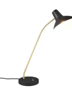 Trio Lighting Sisustusvalaisimet|pöytävalaisin Traveller E27 mattamusta/mattame