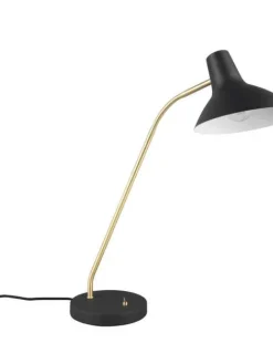 Trio Lighting Sisustusvalaisimet|pöytävalaisin Traveller E27 mattamusta/mattame