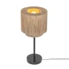 pöytävalaisin Smilla E27 sisal>Trio Lighting