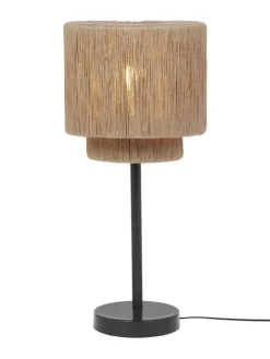 pöytävalaisin Smilla E27 sisal>Trio Lighting