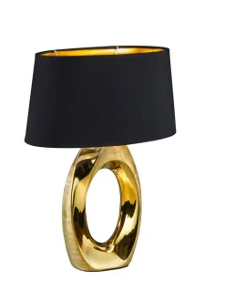 Trio Lighting Sisustusvalaisimet|pöytävalaisin Taba 52 cm E27 kulta/musta