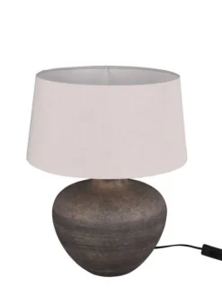 pöytävalaisin Lou 46 cm E27 ruskea><noscript><img width=