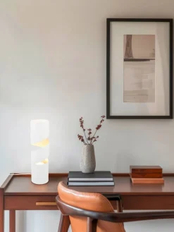 Trio Lighting Sisustusvalaisimet|pöytävalaisin Stream GU10 mattavalkoinen