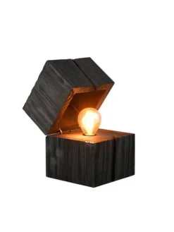 Trio Lighting Sisustusvalaisimet|pöytävalaisin Treasure E14 (sis.) musta