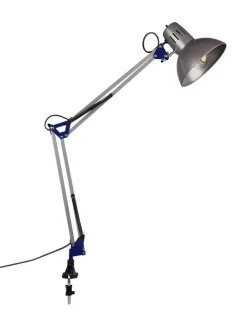 pöytävalaisin Tajo E27 harmaa>Trio Lighting Outlet