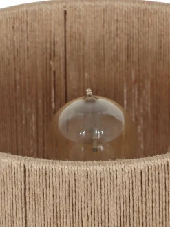 Trio Lighting Sisustusvalaisimet|pöytävalaisin Toba E27 puu/beige
