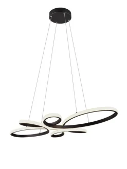riippuvalaisin Fly LED mattamusta>Trio Lighting Clearance