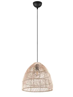 Trio Lighting Sisustusvalaisimet|riippuvalaisin Rike E27 rottinki