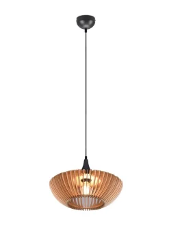 riippuvalaisin Colino E27 puu/antrasiitti>Trio Lighting Clearance