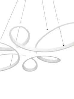 Trio Lighting Sisustusvalaisimet|riippuvalaisin Fly LED mattavalkoinen 4000K