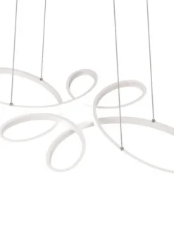 Trio Lighting Sisustusvalaisimet|riippuvalaisin Fly LED mattavalkoinen 4000K
