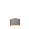 Trio Lighting Sisustusvalaisimet|riippuvalaisin Hotel 40 cm E27 harmaa