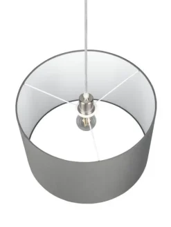 Trio Lighting Sisustusvalaisimet|riippuvalaisin Hotel 40 cm E27 harmaa