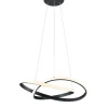 riippuvalaisin Course mattamusta>Trio Lighting New
