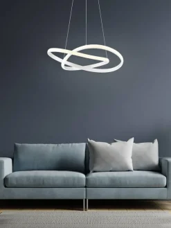 Trio Lighting Sisustusvalaisimet|riippuvalaisin Course mattavalkoinen 4000K