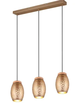riippuvalaisin Bidar 3-os E27 kahvinruskea>Trio Lighting Hot