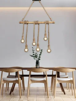 riippuvalaisin Wilma 6xE27 bambu/sisal><noscript><img width=