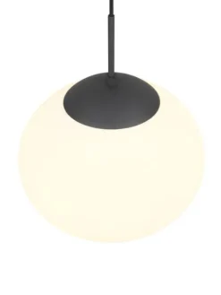 Trio Lighting Sisustusvalaisimet|riippuvalaisin Fomento 30 cm E27 mattamusta/va