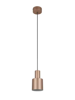 Trio Lighting Sisustusvalaisimet|riippuvalaisin Agudo 1-os E27 kahvinruskea