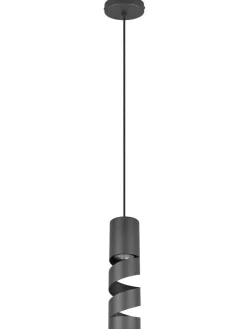 Trio Lighting Sisustusvalaisimet|riippuvalaisin Stream 1-os GU10 mattamusta