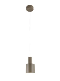 Trio Lighting Sisustusvalaisimet|riippuvalaisin Agudo 1-os E27 harmaanruskea