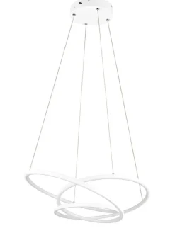 Trio Lighting Sisustusvalaisimet|riippuvalaisin Darvin LED 64 cm mattavalkoinen