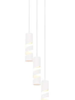 riippuvalaisin Stream 3-os GU10 mattavalkoinen>Trio Lighting Clearance