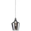 Trio Lighting Sisustusvalaisimet|riippuvalaisin Calais E27 savu